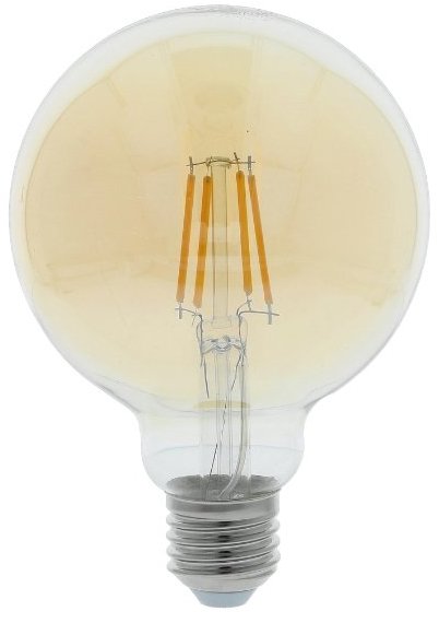 Tesla GLOBE G95 VINTAGE, E27, 4, 2W, 230V, 380lm, 2400K, 360st, zlatá