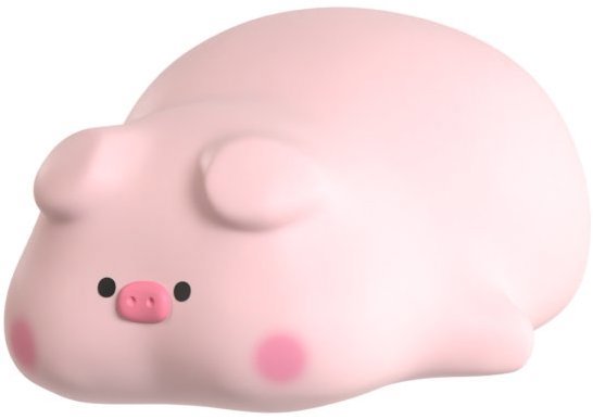 Tesla silikónová nočná lampička – Prasiatko