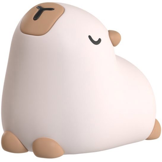 Tesla silikónová nočná lampička – Kapybara