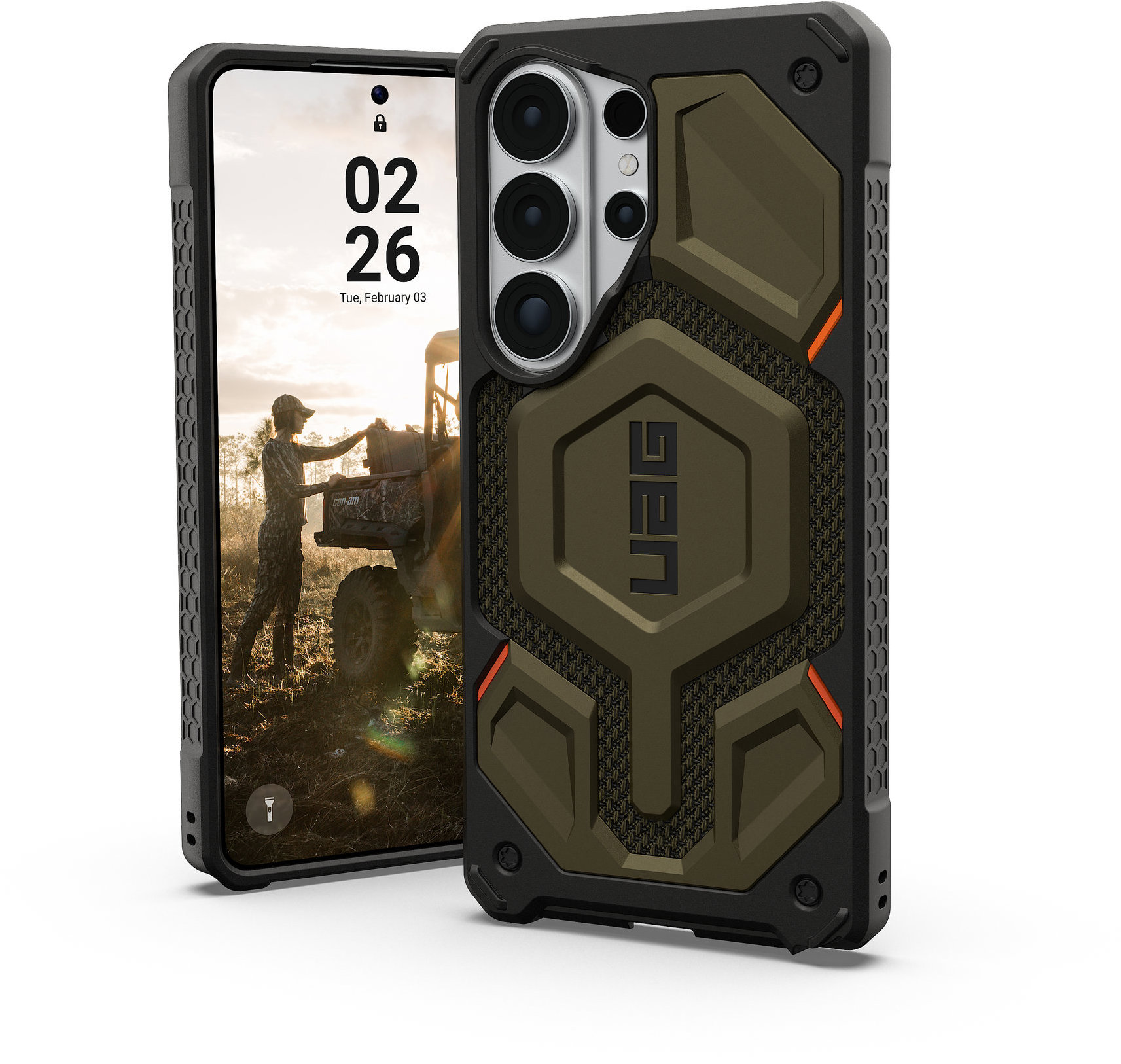 UAG Monarch Pro Kevlar Element Green Samsung Galaxy S26 Ultra