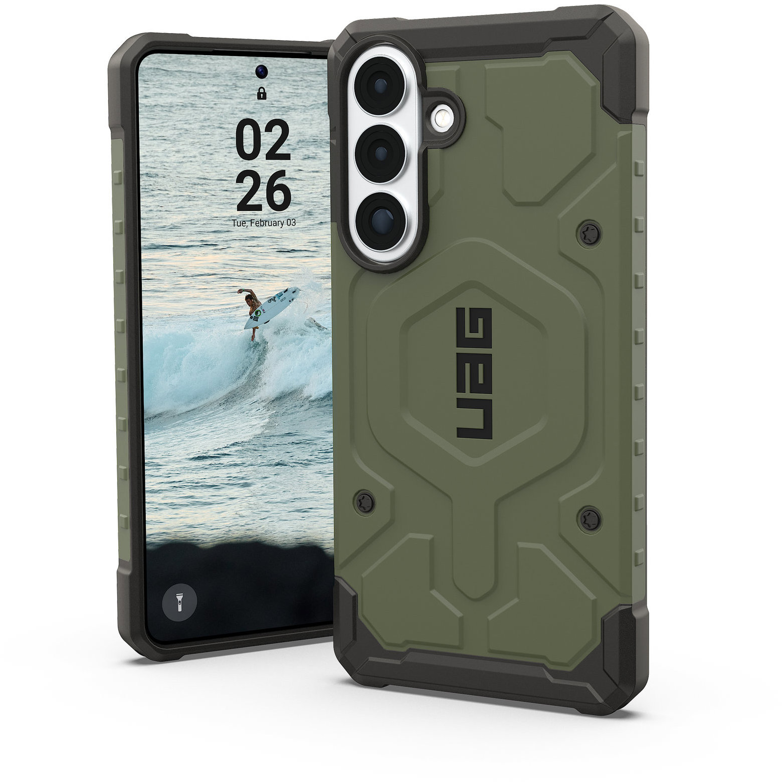 UAG Pathfinder Olive Drab Samsung Galaxy S26+