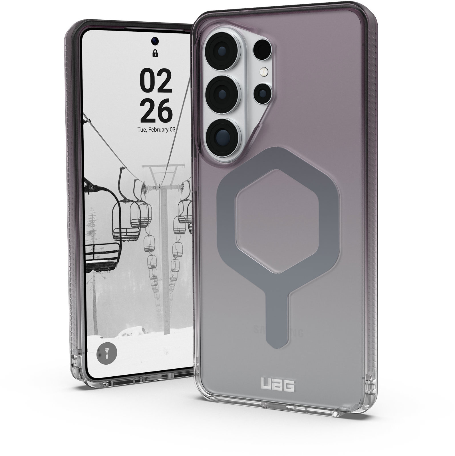 UAG Plyo Black Clear Ombre Samsung Galaxy S26 Ultra