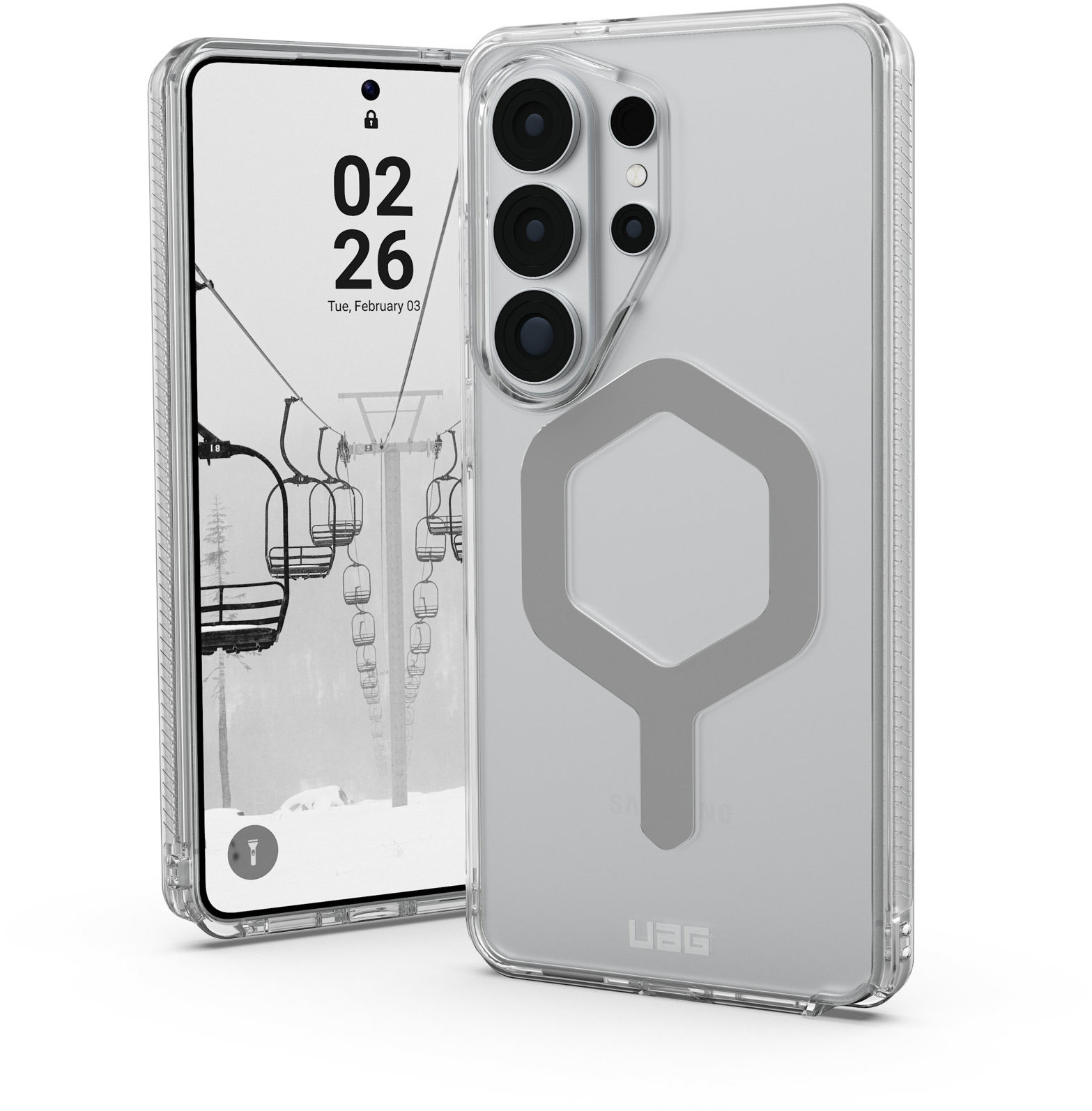 UAG Plyo Ice Silver Samsung Galaxy S26 Ultra