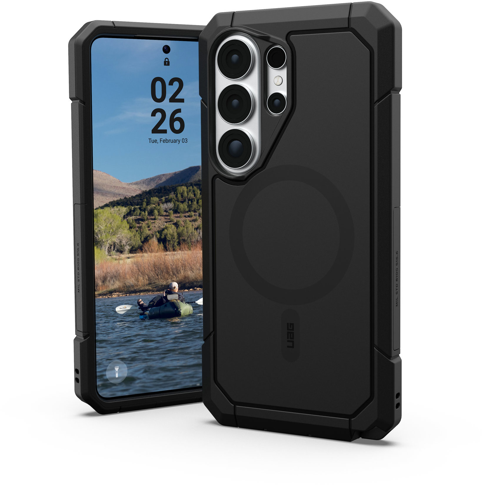 UAG Trooper Black Samsung Galaxy S26 Ultra