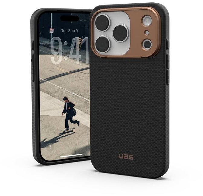 UAG Fibr Armr Kevlar Graphite Bronze iPhone 17 Pro