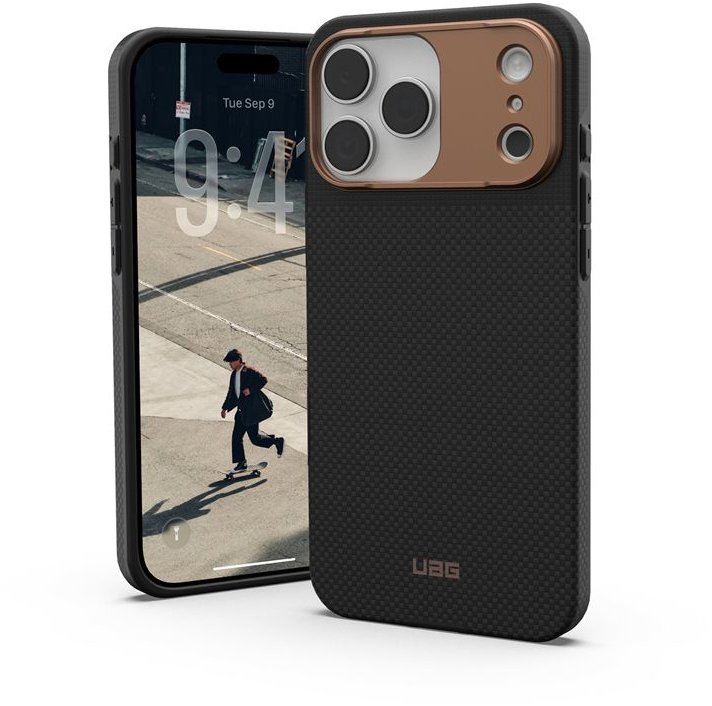UAG Fibr Armr Kevlar Graphite Bronze iPhone 17 Pro Max