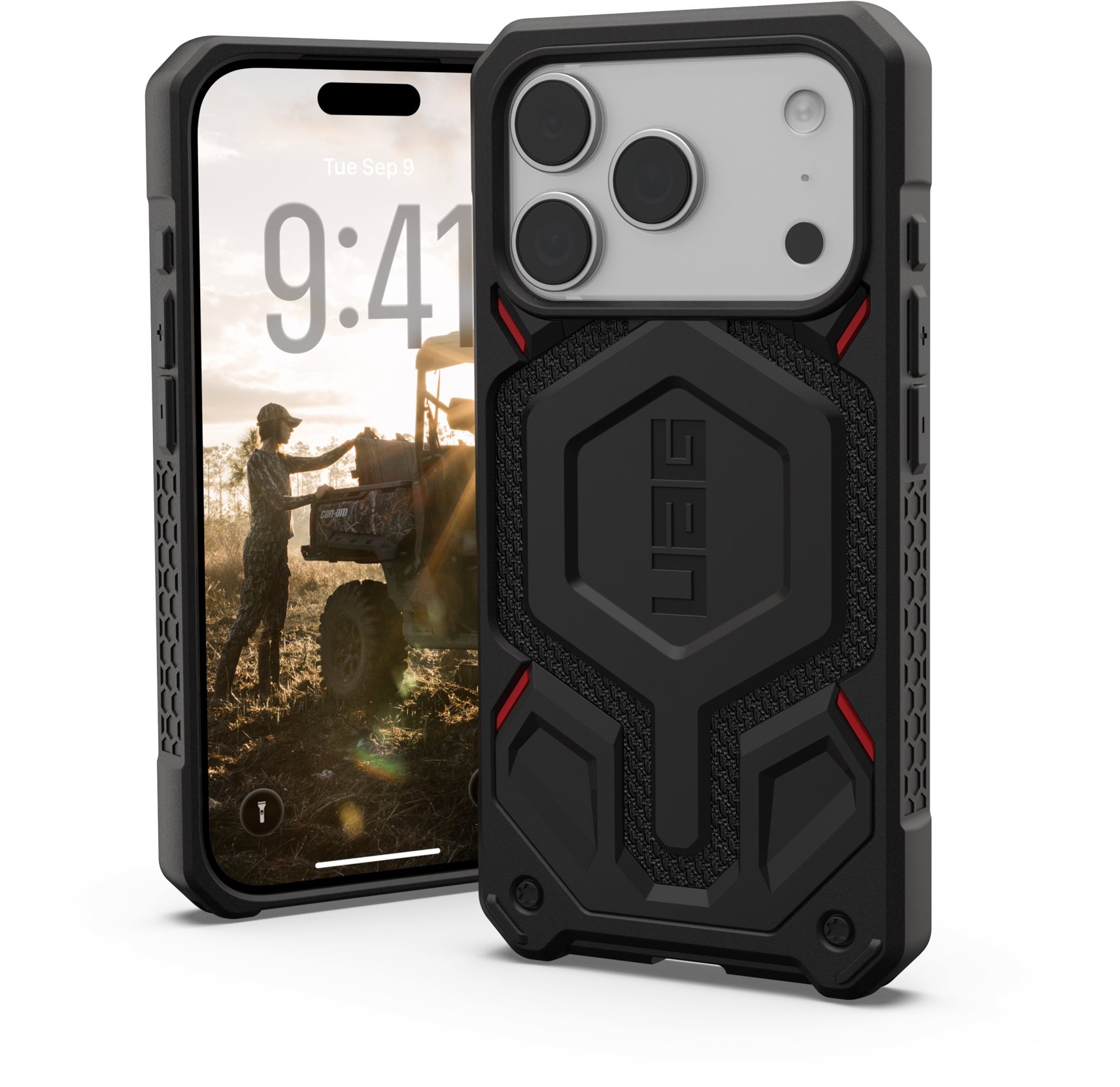 UAG Monarch Pro Kevlar Black iPhone 17 Pro