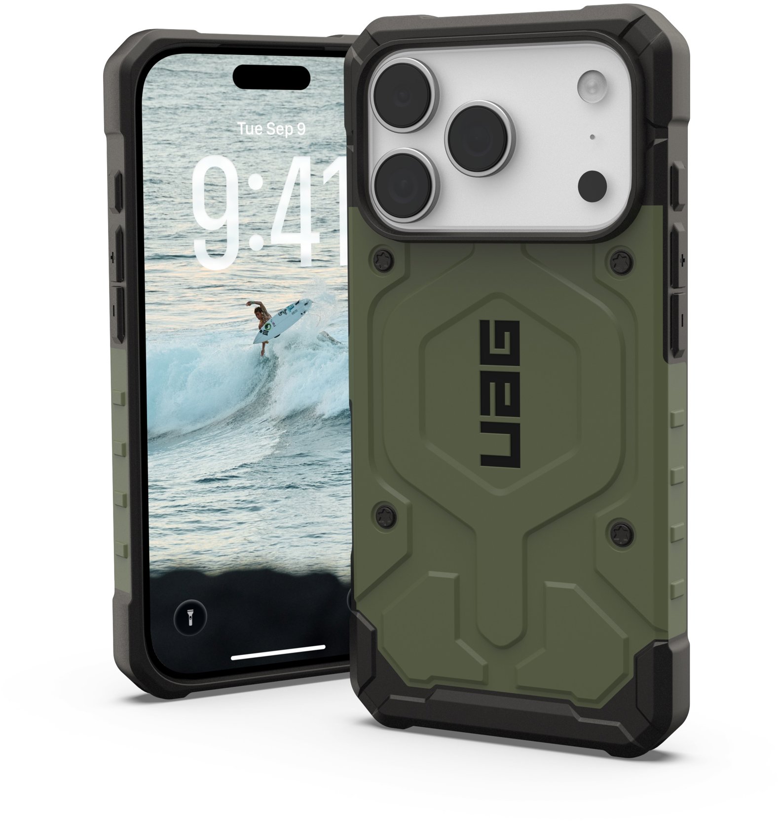 UAG Pathfinder Magsafe Olive iPhone 17 Pro