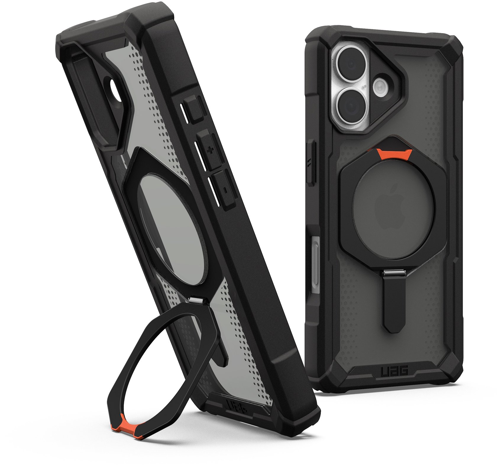 UAG Plasma XTE Magsafe Black Pop Orange iPhone 17
