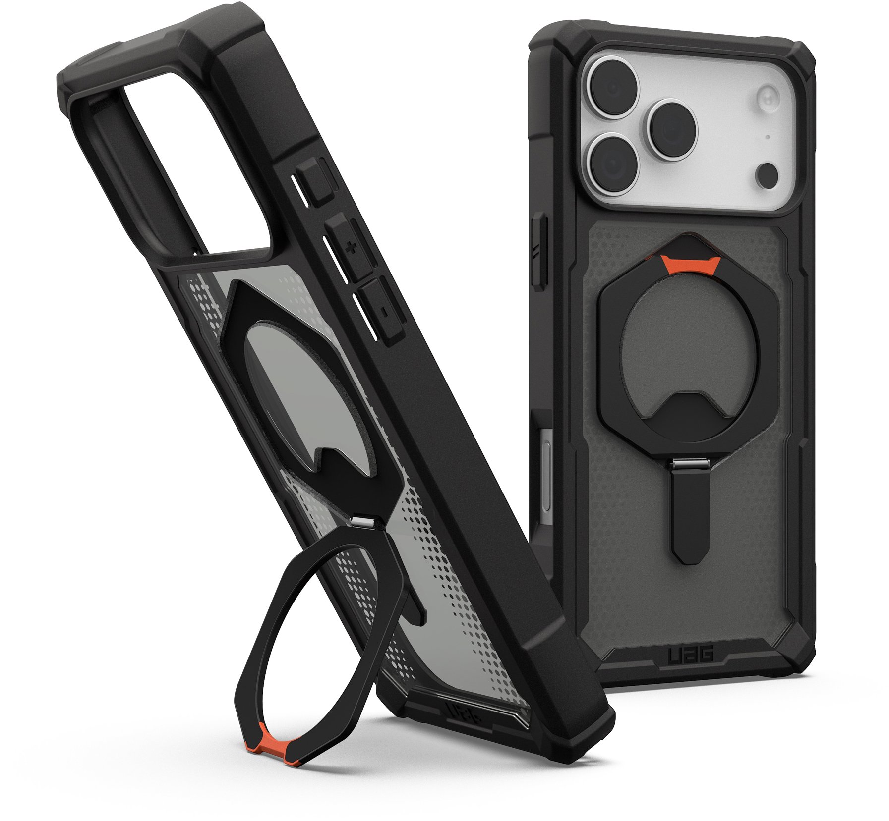 UAG Plasma XTE Magsafe Black Pop Orange iPhone 17 Pro Max