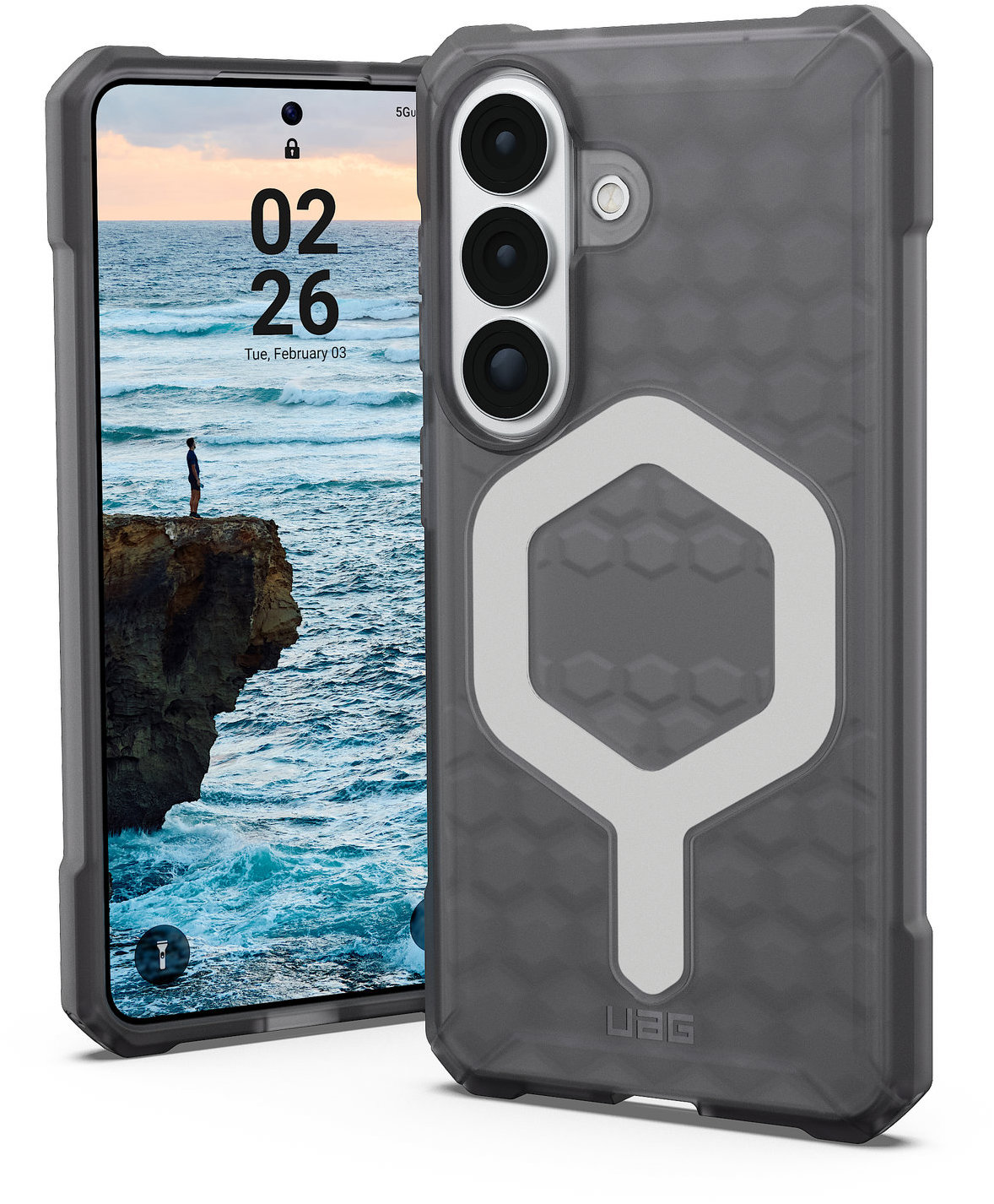 UAG Essential Armor Ash Samsung Galaxy S26