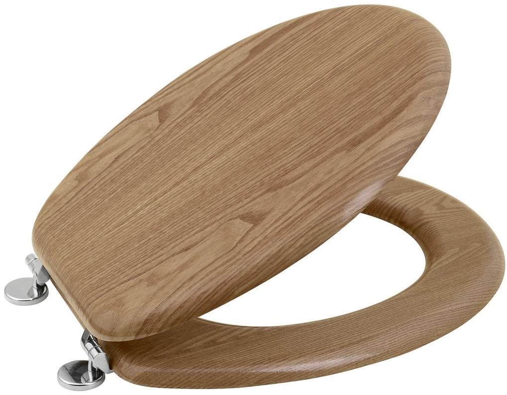 AQUALINE WC sedadlo MDF dub 1705-10