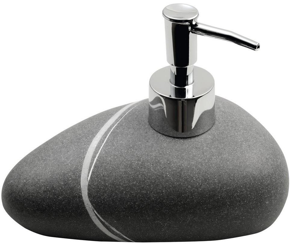 RIDDER LITTLE ROCK dávkovač mydla na postavenie, sivý 22190507