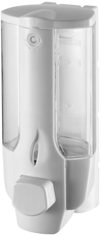AQUALINE Dávkovač tekutého mydla nástenný, 350 ml, biely 72027