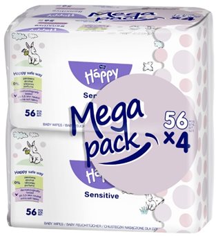 BELLA Baby Happy Sensitive (4× 56 ks)
