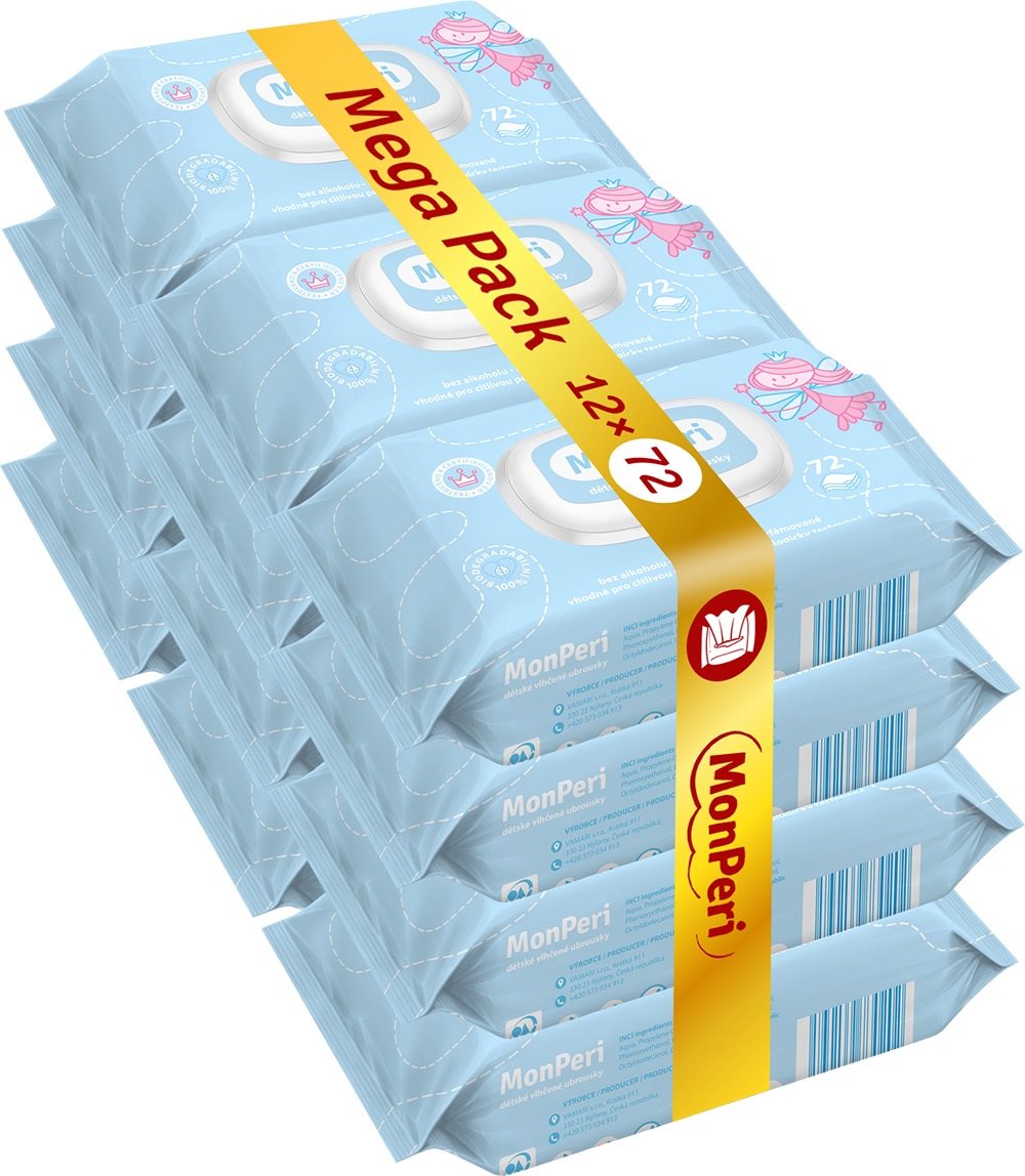 MonPeri Mega Pack (12× 72 ks)