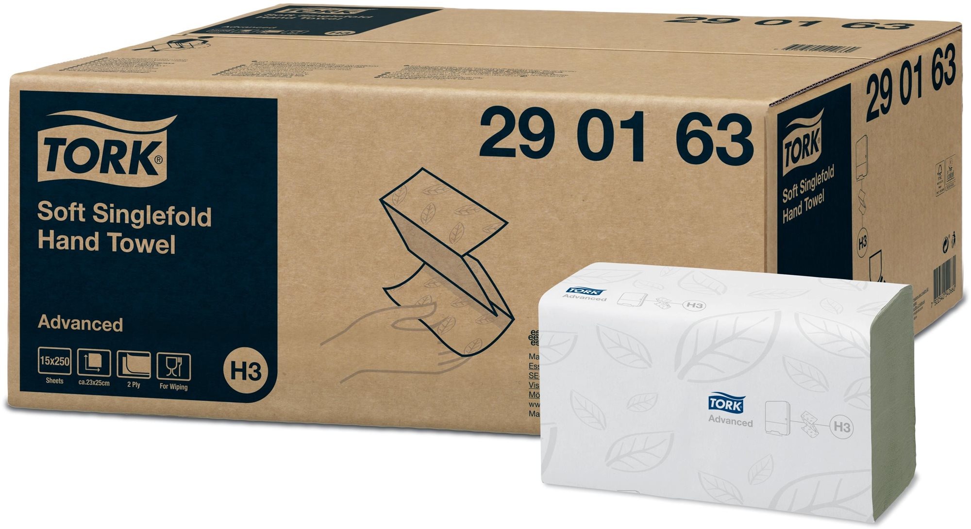 TORK Advanced H3 biele