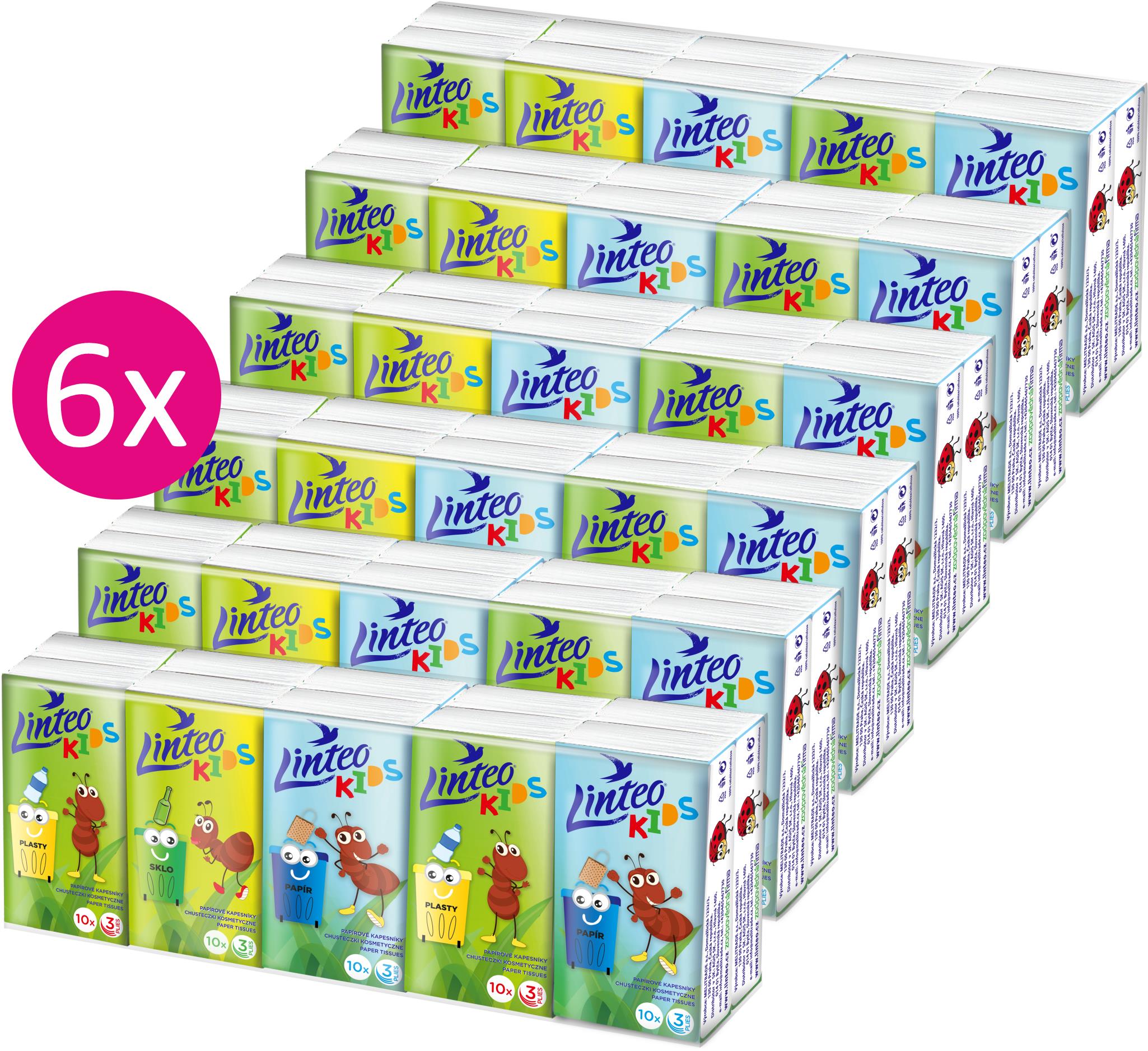 LINTEO Kids 6× (10 × 10 ks)
