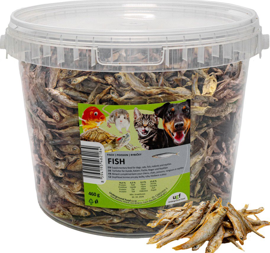 UGF Sušené rybičky 460 g