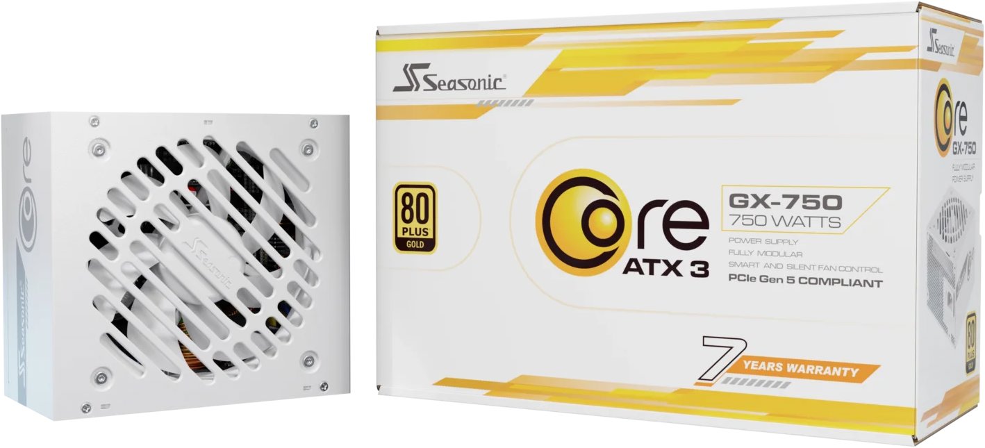 Seasonic Core GX-750 ATX 3.1 White