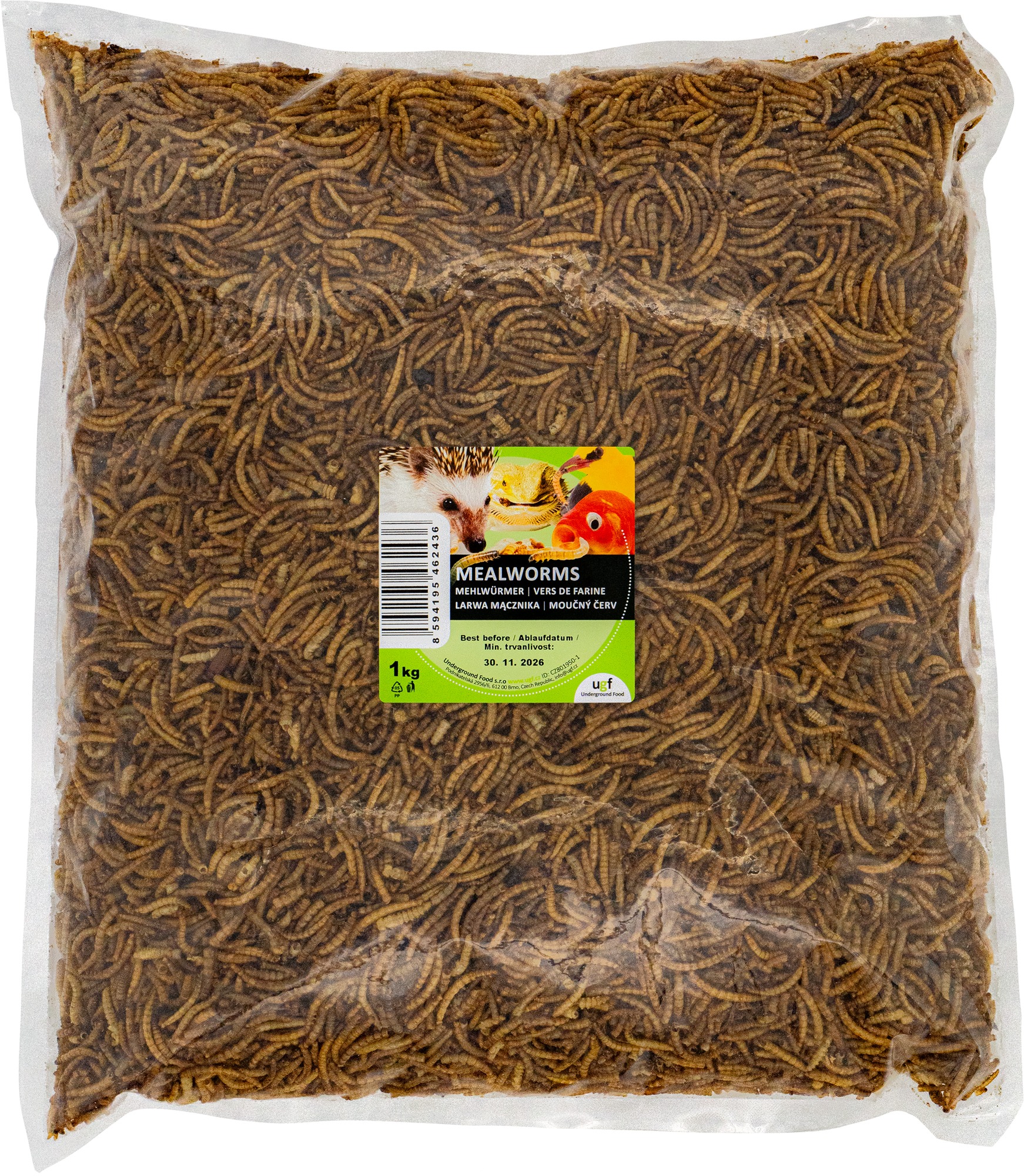 UGF Sušený múčny červ 1 kg