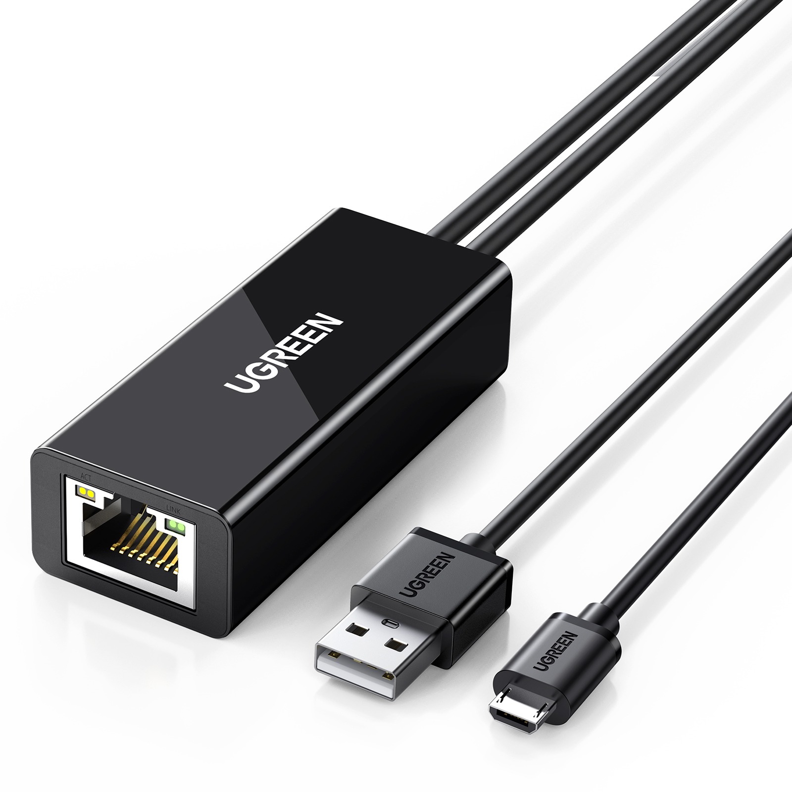 UGREEN Ethernet Adapter for TV Stick (Black)