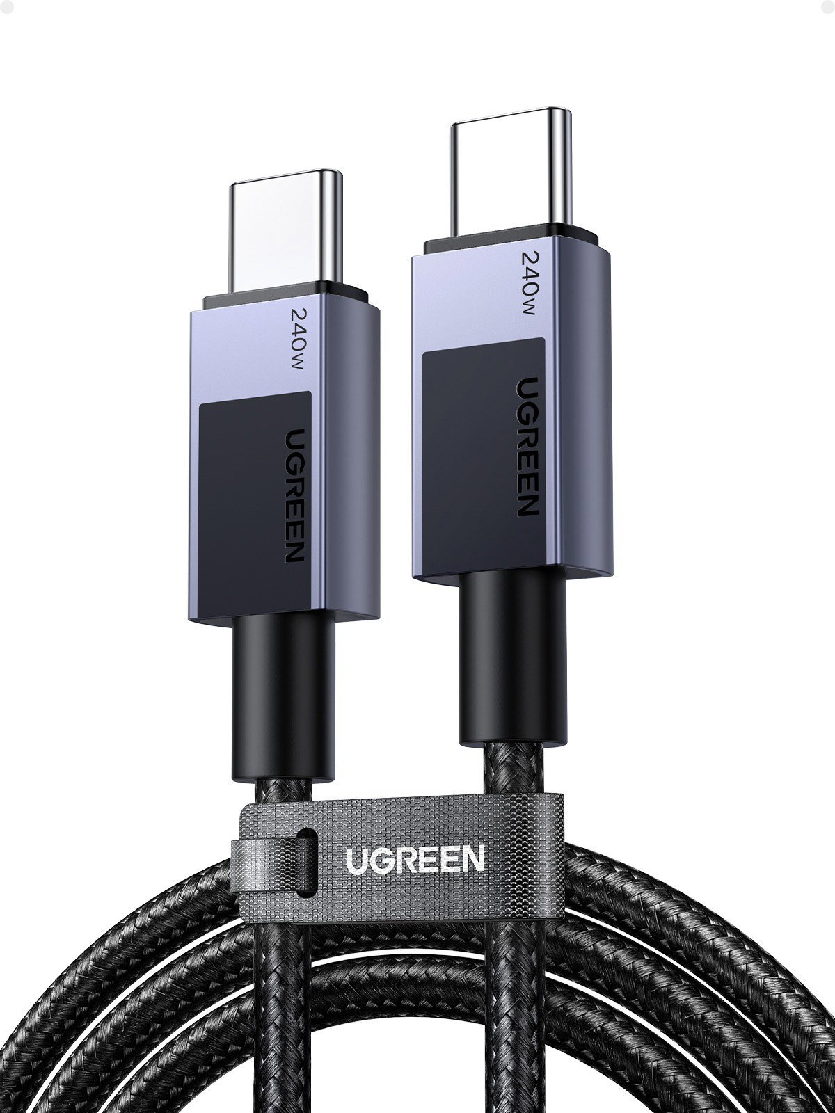 UGREEN Type C 2.0 Male To Type C 2.0 Male Charging & Data Cable (240 W Max) 2 m