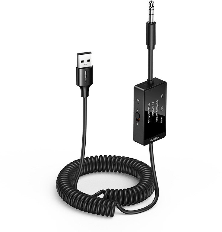 UGREEN Bluetooth 5.4 Transmitter Receiver 2-in-1 with LED Display