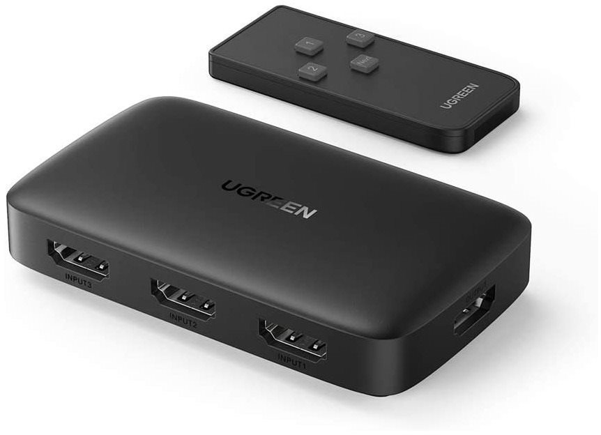 UGREEN HDMI Switcher 3 In 1 Out 4K 30 Hz