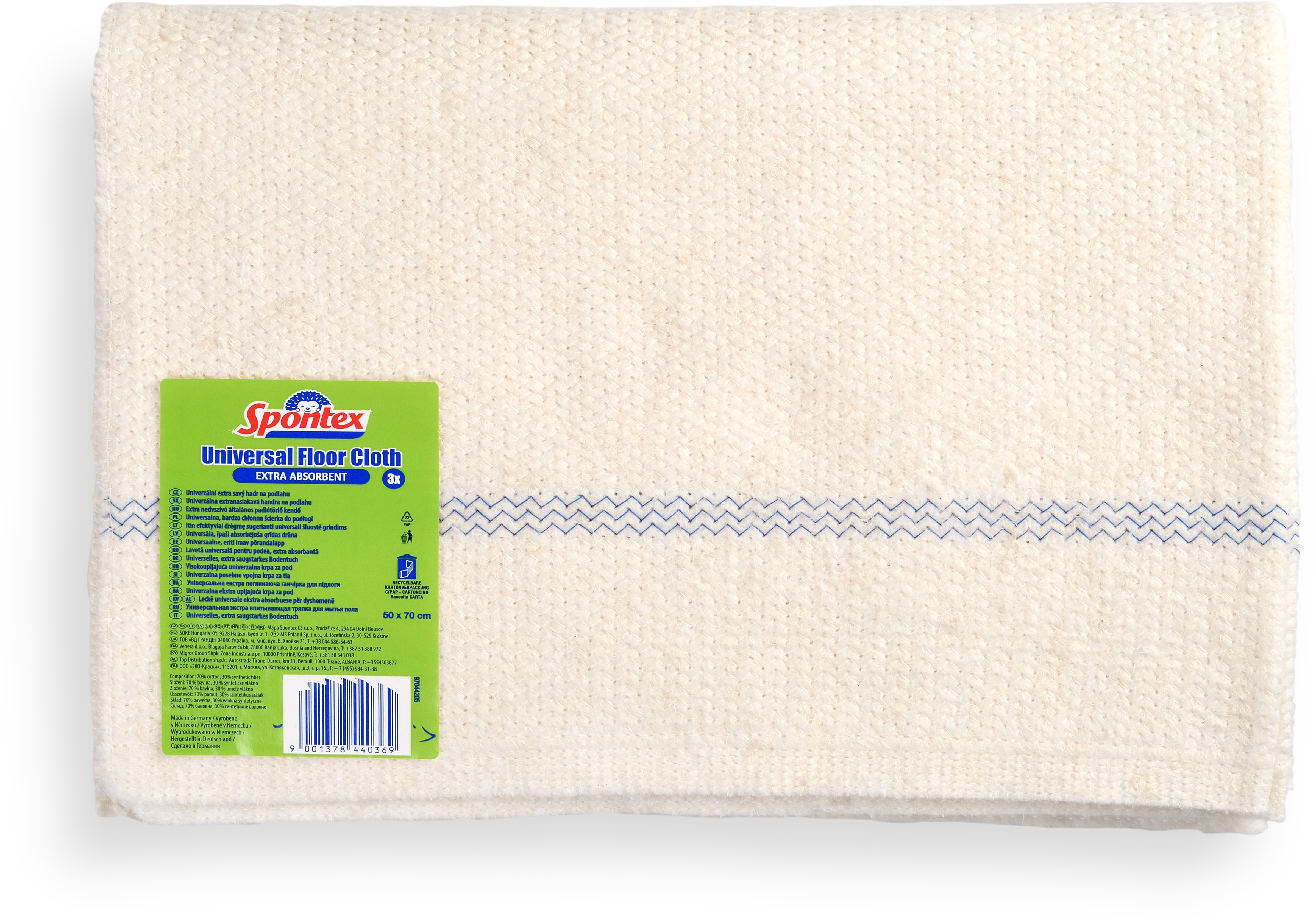 SPONTEX 3 Universal Cotton 3 ks