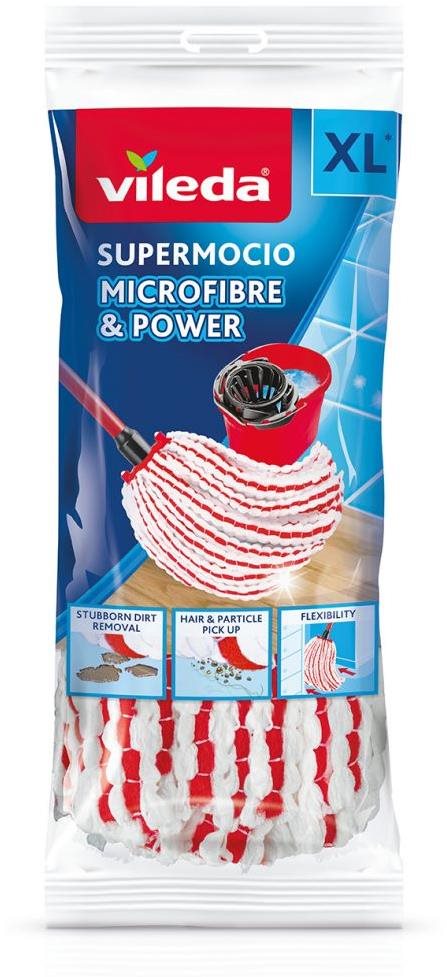 VILEDA SuperMocio, Náhrada na mop Microfibre & Power, 1 ks