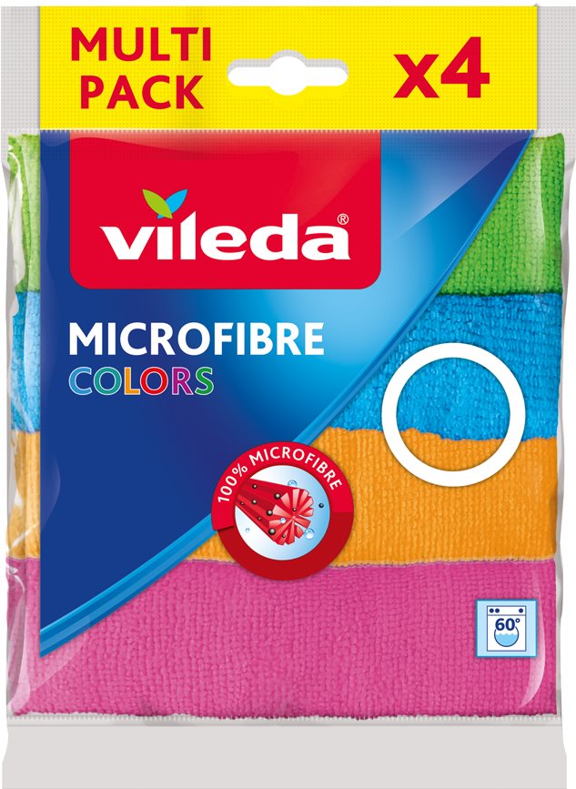 VILEDA Colors mikrohandrička 4 ks