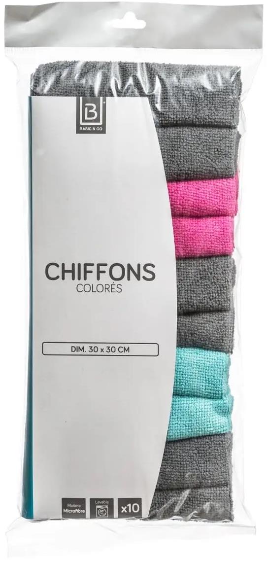 5Five Utierka z mikrovlákna 30 × 30 cm 10 ks