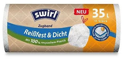 SWIRL Zaťahovacie vrecia na odpad 35 l, 11 ks
