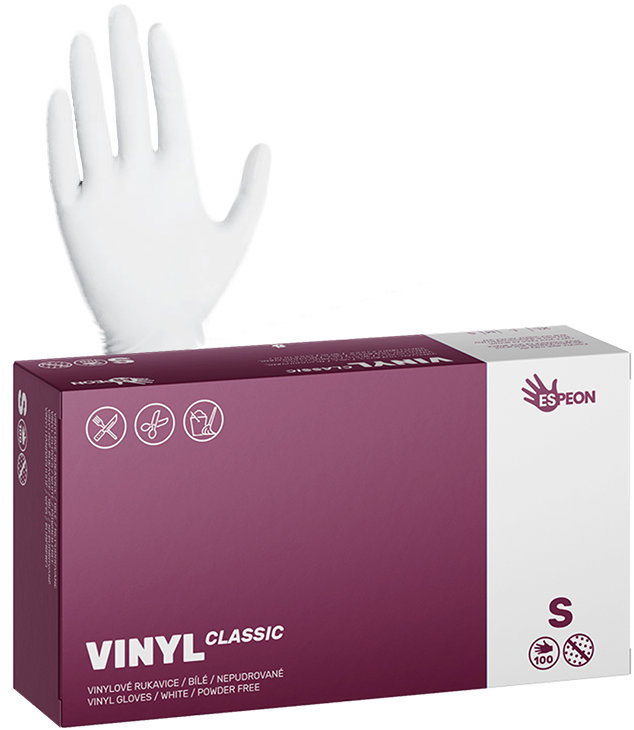ESPEON Vinyl Classic veľ. S, 100 ks