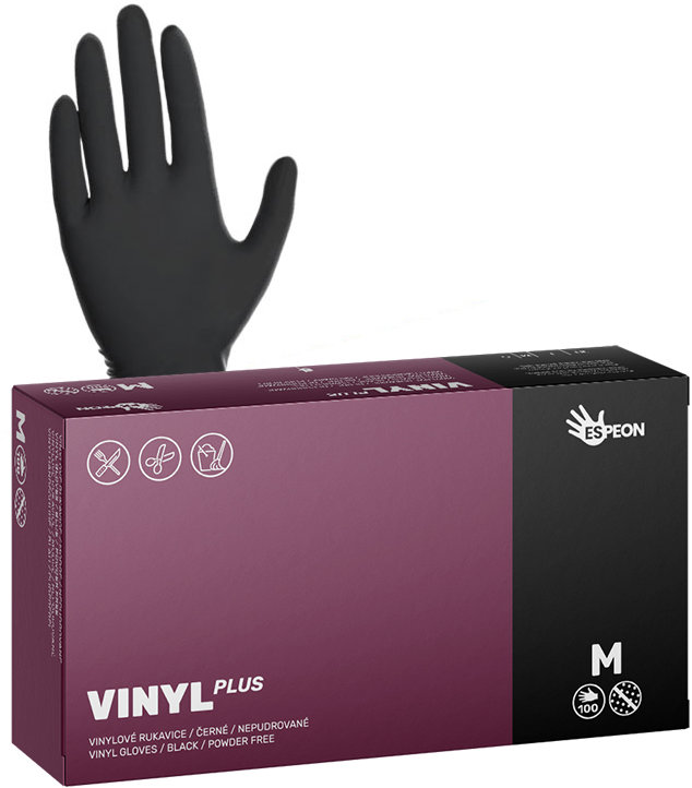 ESPEON Vinyl Plus veľ. M, 100 ks