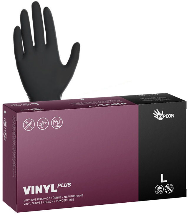 ESPEON Vinyl Plus veľ. L, 100 ks