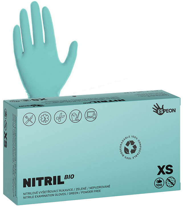 ESPEON Nitril Bio veľ. XS, 100 ks