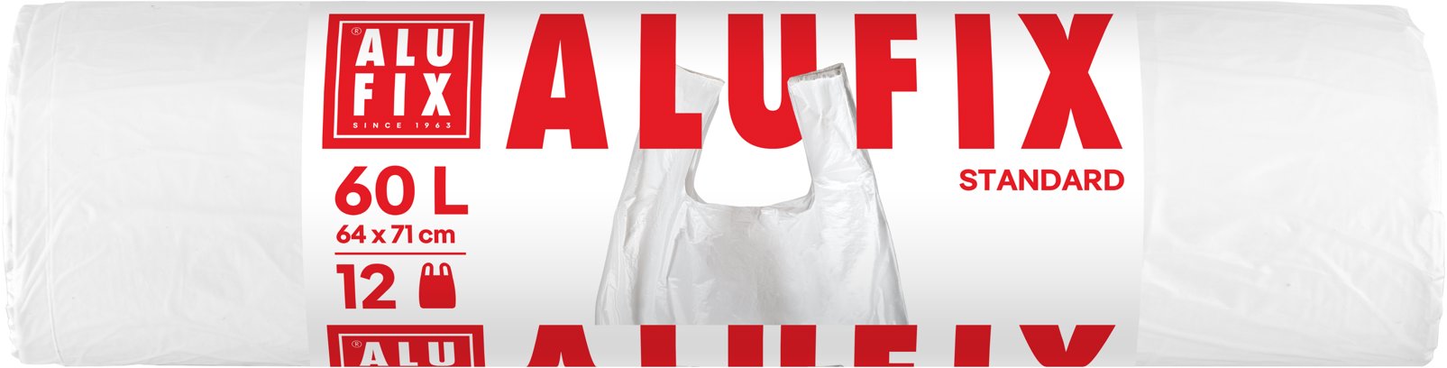 ALUFIX Standard bielo 60 l, 12 ks