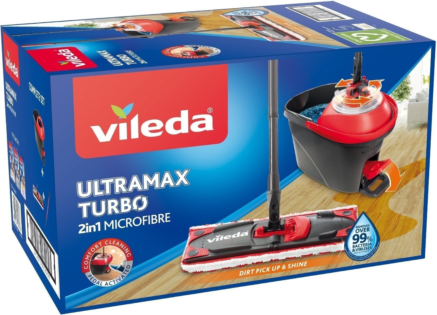 Vileda Ultramax TURBO Microfibre 2v1