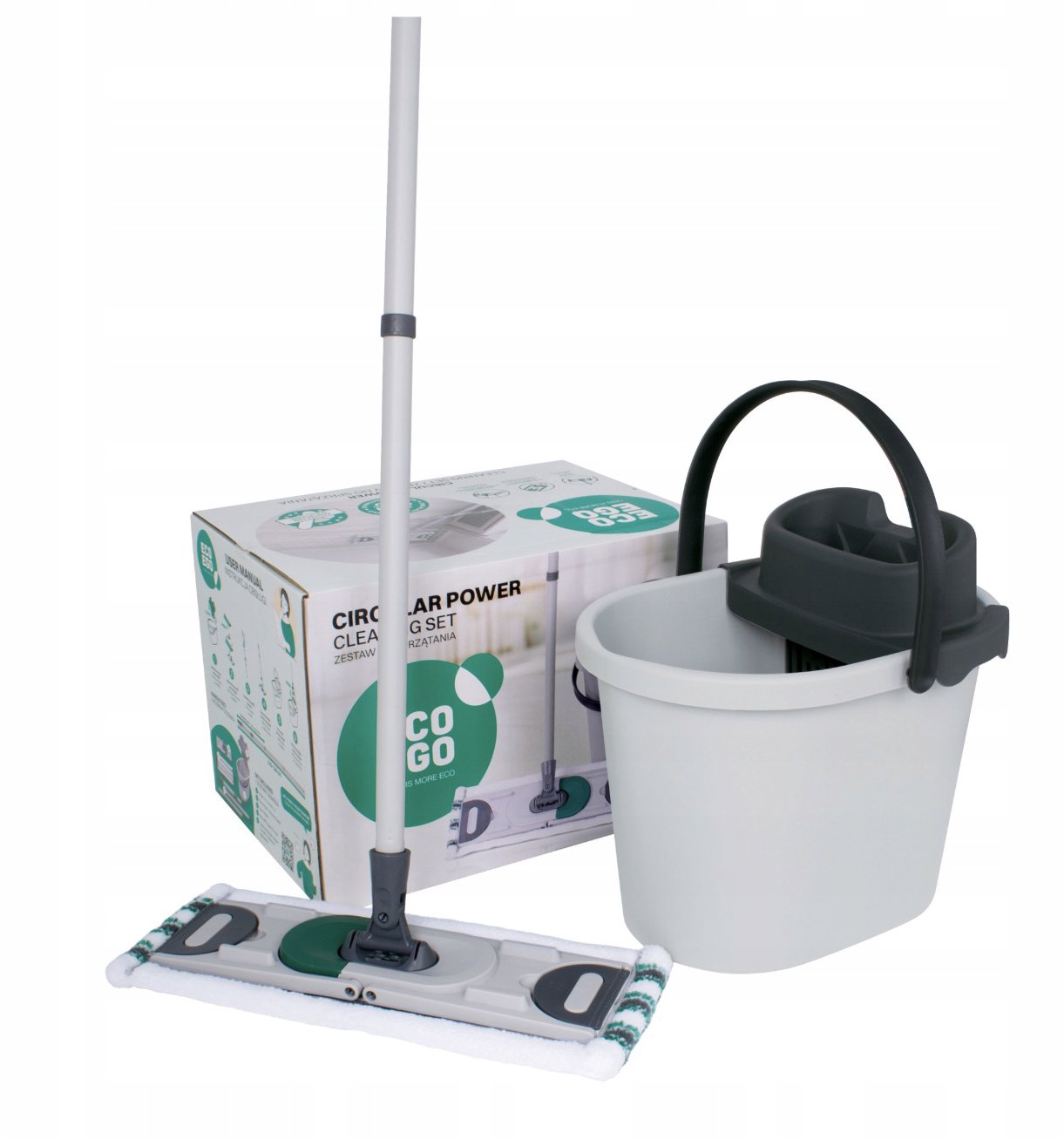 ECO EGO vedierko a plochý mop