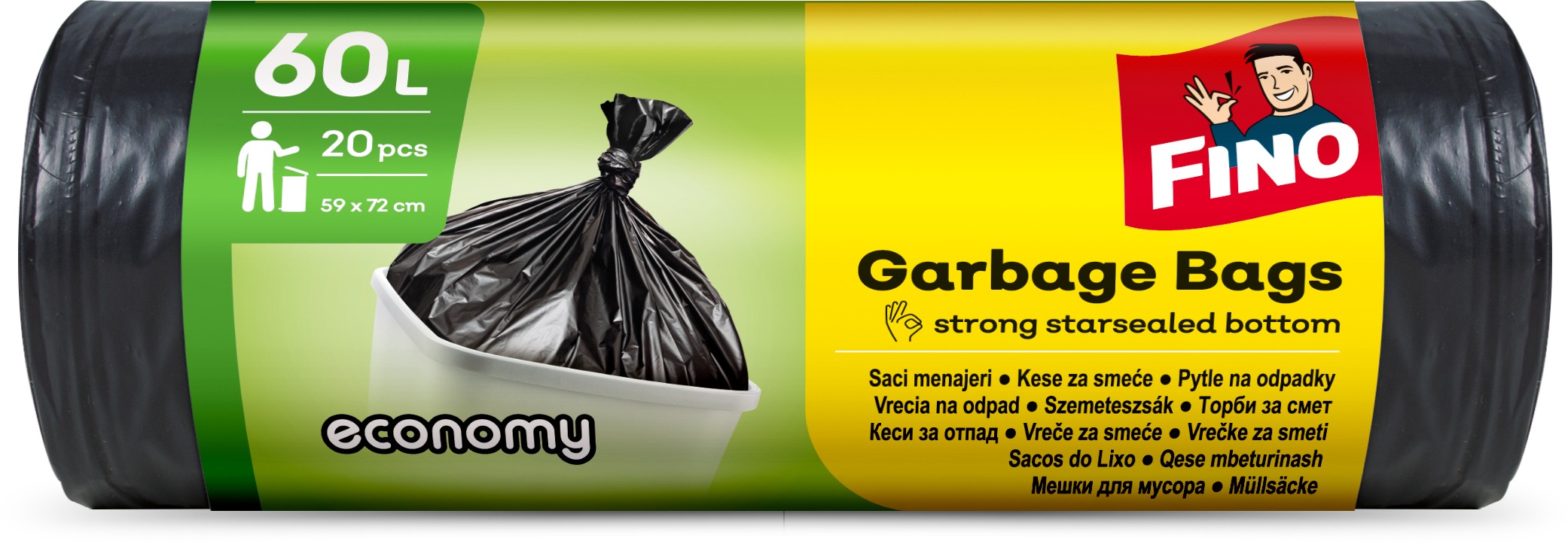 FINO Economy 60 l, 20 ks