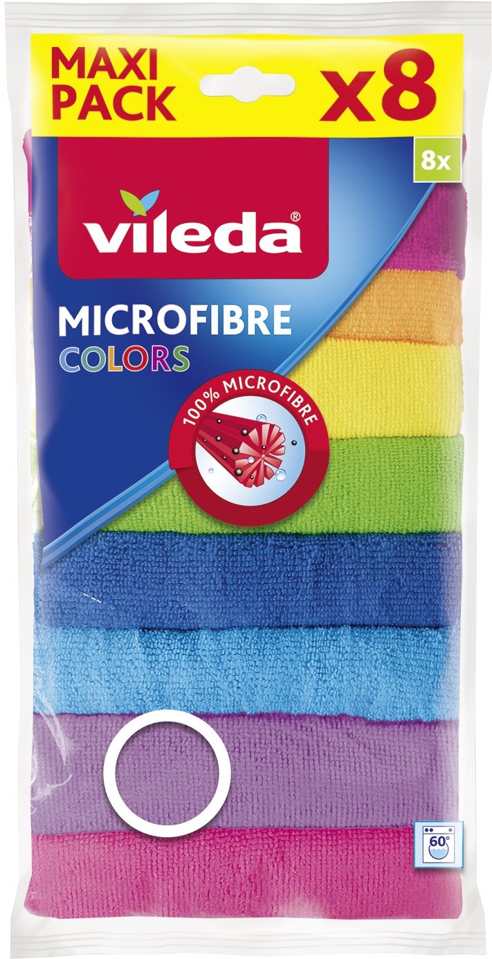 VILEDA Colors mikrohandrička 8 ks