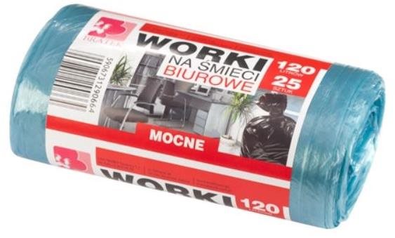 BRATEK odolné vrecia na odpad 120 l, 25 ks