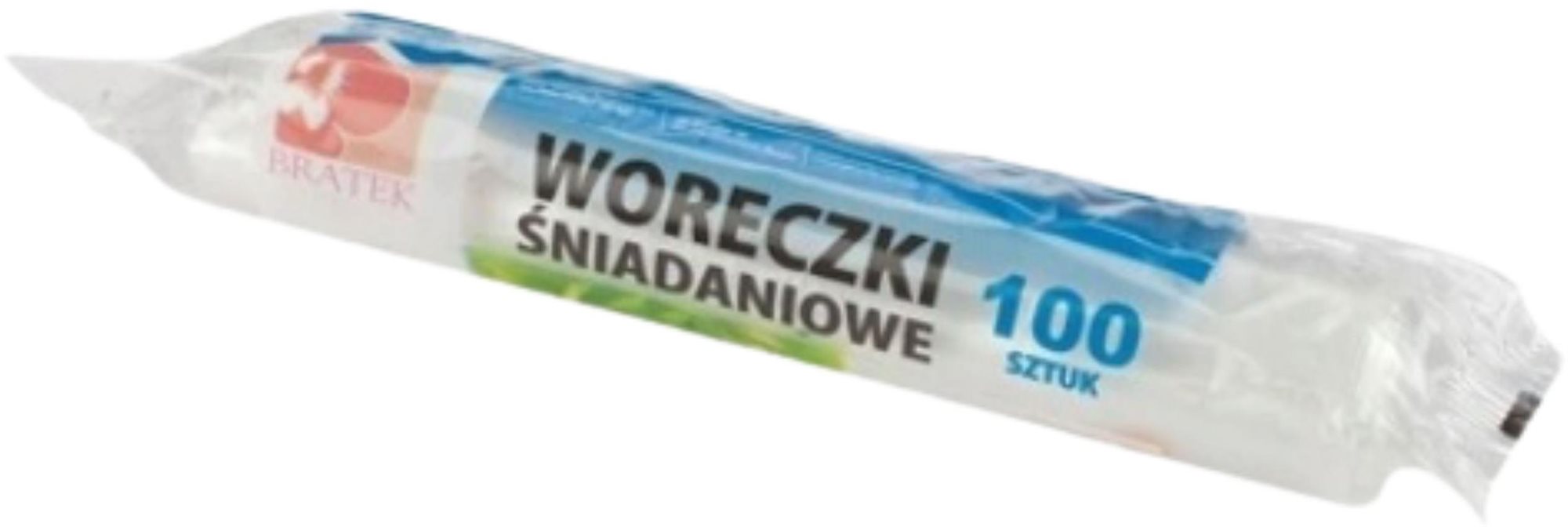 BRATEK mikroténové vrecká 100 ks, 17 × 24 cm