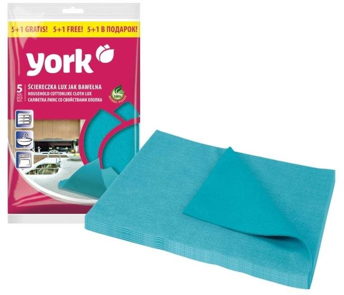 YORK utierka bavlnená 5 + 1 ks
