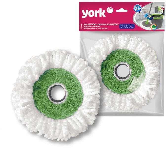 YORK, náhradné mikrovlákno, návlek okrúhly na rotačný mop Special