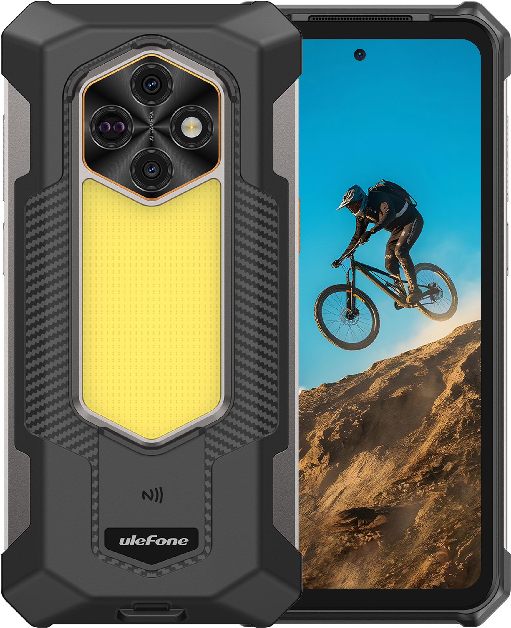 UleFone RugKing 5 Pro 8 GB/256 GB black