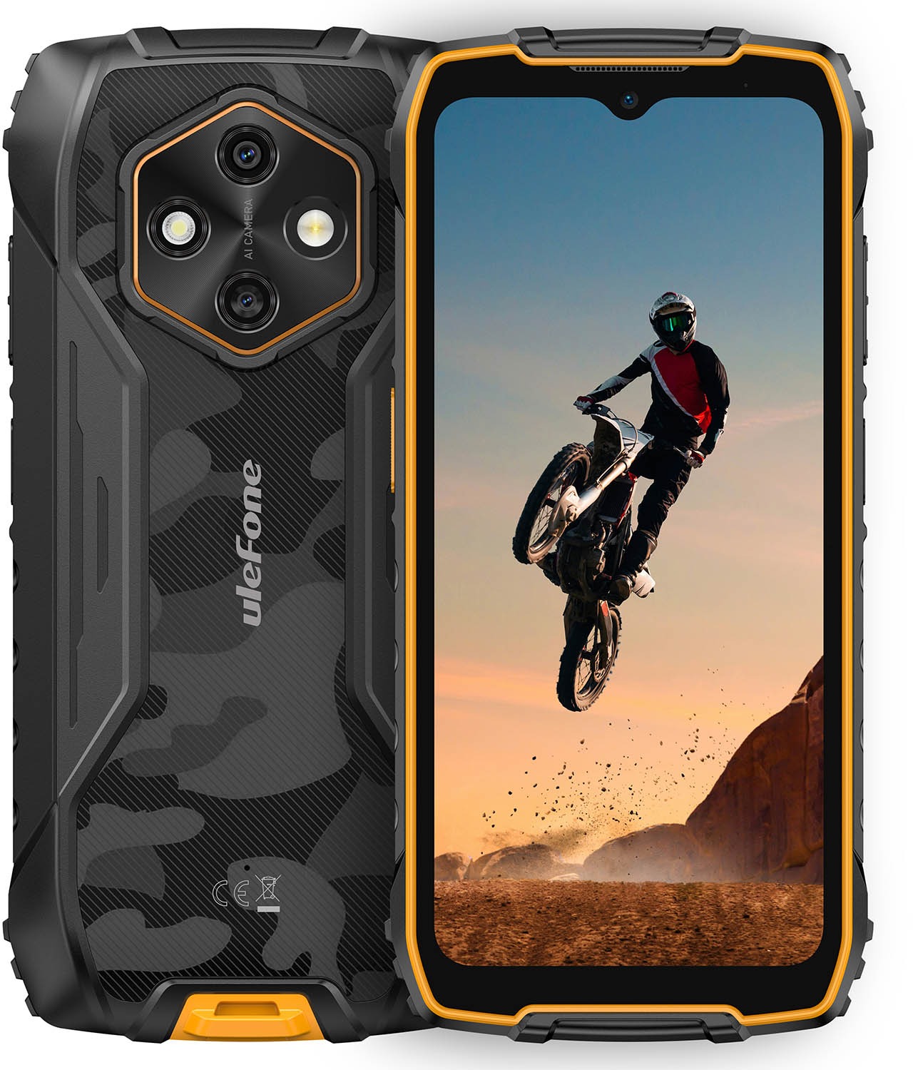 UleFone RugKing 4 Pro 8 GB/128 GB orange