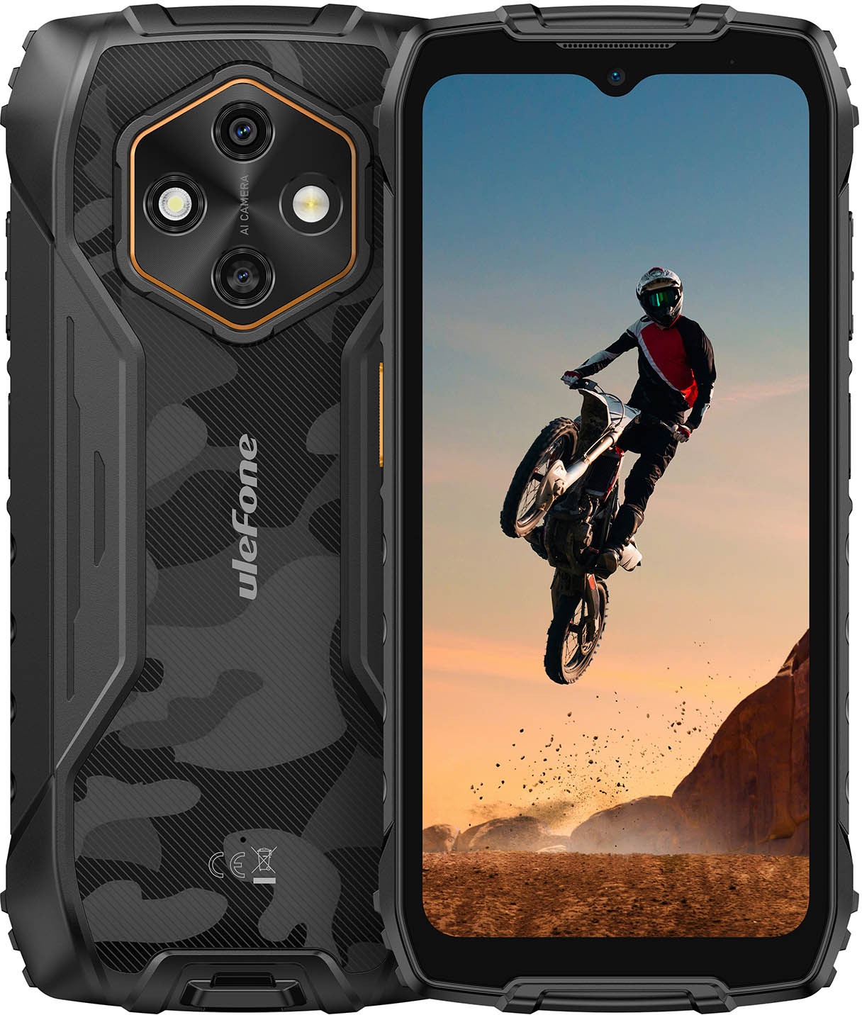 UleFone RugKing 4 Pro 8 GB/256 GB black
